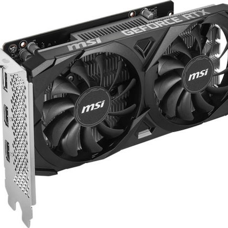 MSI GeForce RTX 3050 6GB GDDR6 Ventus 2X E 6G OC Κάρτα Γραφικών