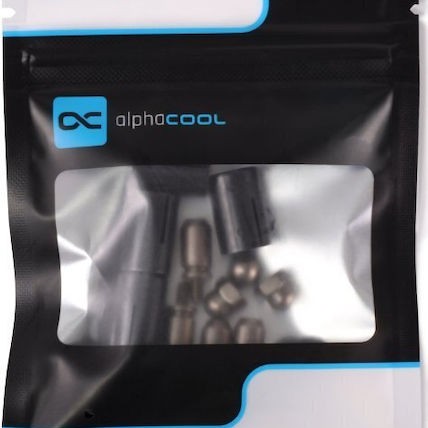 Alphacool Core Push Mounting 17mm M3/m4/unc 6-32 Set 4x Γκρι