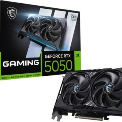 MSI GeForce RTX 5050 8GB GDDR6 Gaming OC Κάρτα Γραφικών