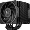 Scythe Mugen 6 Ψύκτρα Επεξεργαστή Διπλού Ανεμιστήρα για Socket 1200/115x/1700 Black Edition
