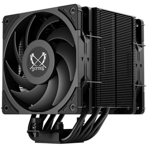 Scythe Mugen 6 Ψύκτρα Επεξεργαστή Διπλού Ανεμιστήρα για Socket 1200/115x/1700 Black Edition