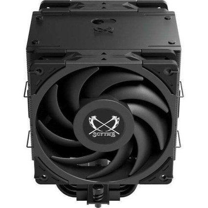 Scythe Mugen 6 Ψύκτρα Επεξεργαστή Διπλού Ανεμιστήρα για Socket 1200/115x/1700 Black Edition