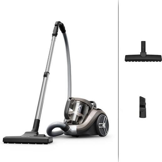 Rowenta Compact Power XXL Ηλεκτρική Σκούπα 900W με Κάδο 2.5lt Μαύρη