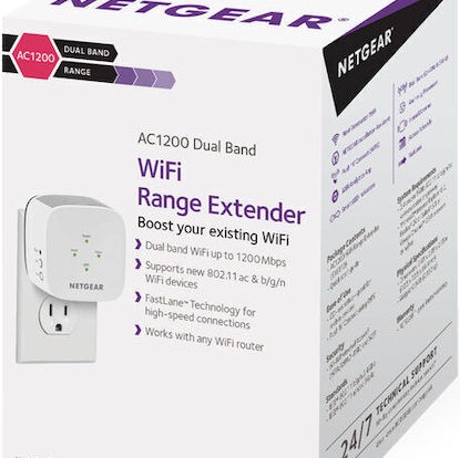 NetGear EX6110 WiFi Extender Dual Band (2.4 & 5GHz) 1200Mbps