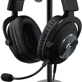 Logitech G Pro X & Premium Headset Stand Over Ear Gaming Headset με σύνδεση USB / 3.5mm