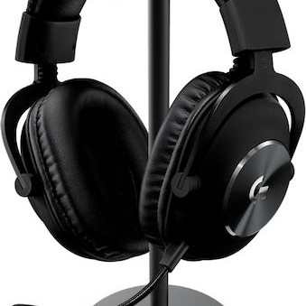Logitech G Pro X & Premium Headset Stand Over Ear Gaming Headset με σύνδεση USB / 3.5mm