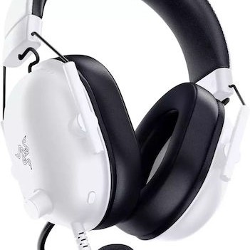 Razer BLACKSHARK V2 X Over Ear Gaming Headset με σύνδεση 3.5mm Λευκό