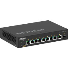 NetGear GSM4210PD Managed L2 PoE Switch με 9 Θύρες Gigabit (1Gbps) Ethernet και 1 SFP Θύρα