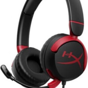 HyperX Cloud Mini On Ear Gaming Headset με σύνδεση 3.5mm Red/Black for Nintendo Switch / PC / PS4 / PS5 / XBOX