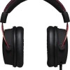 HyperX Cloud Alpha Over Ear Gaming Headset με σύνδεση 3.5mm / 2x3.5mm Κόκκινο