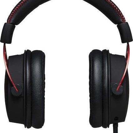 HyperX Cloud Alpha Over Ear Gaming Headset με σύνδεση 3.5mm / 2x3.5mm Κόκκινο