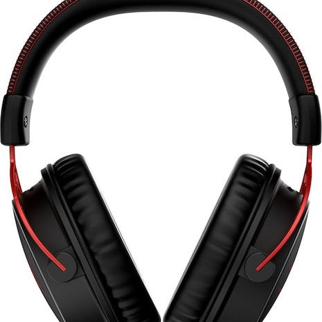 HyperX Cloud Alpha Ασύρματο Over Ear Gaming Headset με σύνδεση USB Black/Red