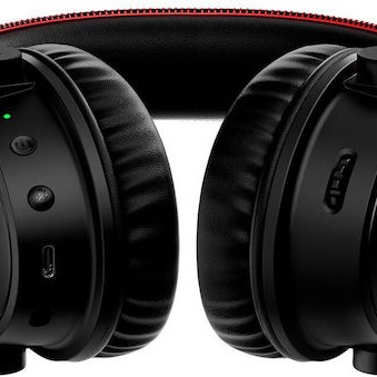 HyperX Cloud Alpha Ασύρματο Over Ear Gaming Headset με σύνδεση USB Black/Red