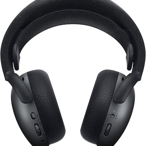 Dell Alienware Tri-Mode Ασύρματο Over Ear Gaming Headset με σύνδεση Bluetooth / USB Dark Side of the Moon