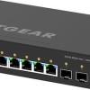 NetGear Managed L2 PoE+ Switch με 8 Θύρες Gigabit (1Gbps) Ethernet και 2 SFP Θύρες