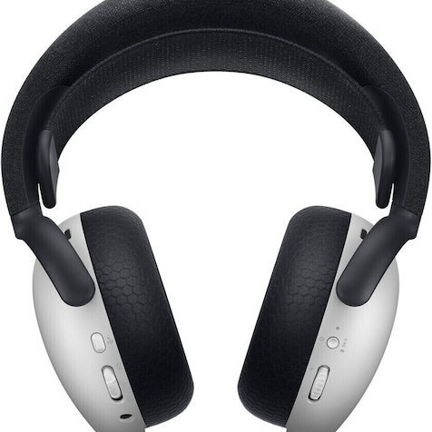 Dell Tri-Mode AW725H Ασύρματο Over Ear Gaming Headset με σύνδεση Bluetooth Lunar Light for Nintendo Switch / PS4 / PS5 / XBOX