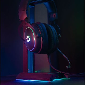 SpeedLink Conux RGB Over Ear Gaming Headset με σύνδεση 2x3.5mm / USB
