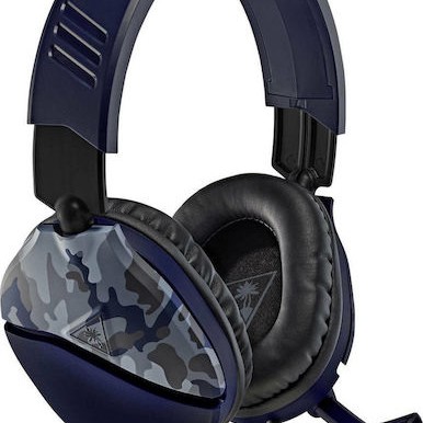 Turtle Beach Recon 70 Over Ear Gaming Headset με σύνδεση 3.5mm Blue Camo