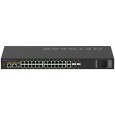 NetGear GSM4230P Managed L2 PoE Switch με 26 Θύρες Gigabit (1Gbps) Ethernet και 4 SFP Θύρες