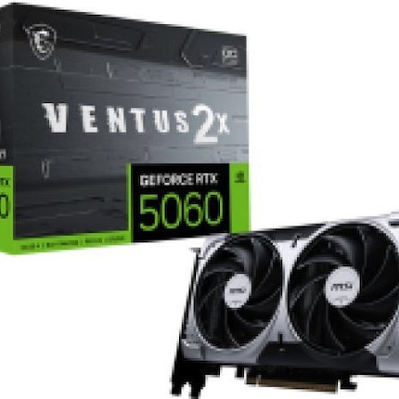MSI GeForce RTX 5060 8GB GDDR7 Ventus 2X OC Κάρτα Γραφικών