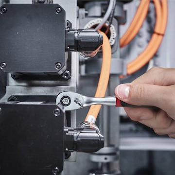 Wiha Wiha Καστάνια Αλλαγής 1/4 Ίντσας Κουμπί Πίεσης Ασφάλεια Σφαίρας