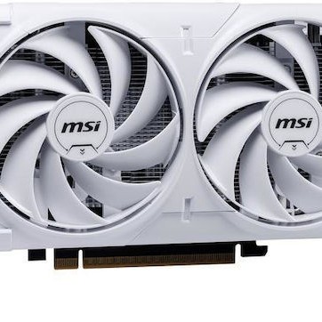 MSI GeForce RTX 5060 8GB GDDR7 Ventus 2X OC White Κάρτα Γραφικών