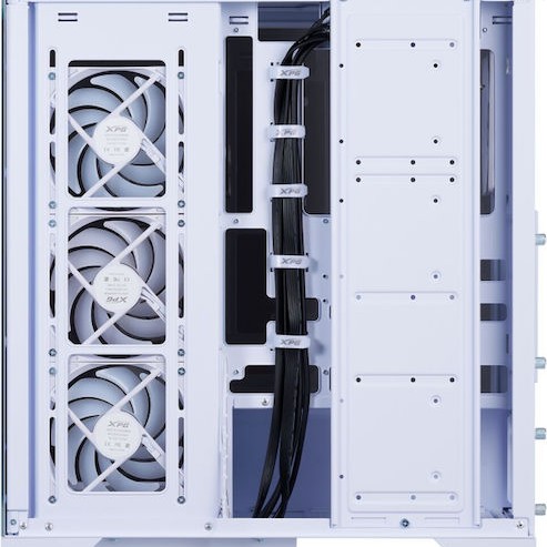 Adata Invader X BTF Midi Tower Κουτί Υπολογιστή με Πλαϊνό Παράθυρο Λευκό