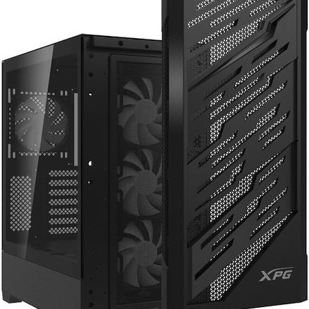 Adata Starker Air BTF Midi Tower Κουτί Υπολογιστή Μαύρο