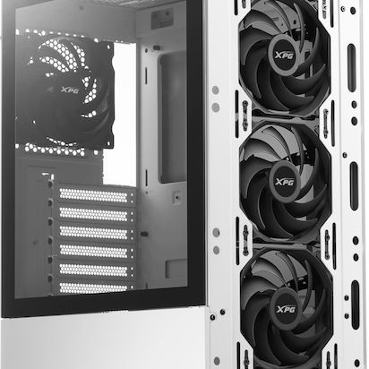 Adata XPG Valor Mesh Gaming Midi Tower Κουτί Υπολογιστή με Πλαϊνό Παράθυρο Λευκό