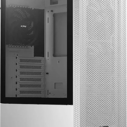 Adata XPG Valor Mesh Gaming Midi Tower Κουτί Υπολογιστή με Πλαϊνό Παράθυρο Λευκό