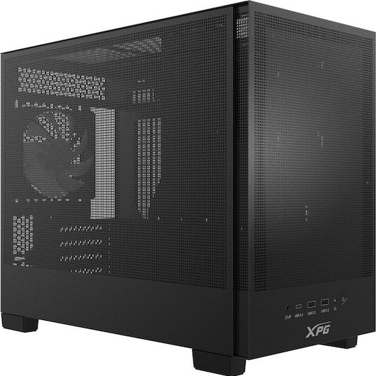 Adata Valor Mesh Nano Gaming Mini Tower Κουτί Υπολογιστή Μαύρο