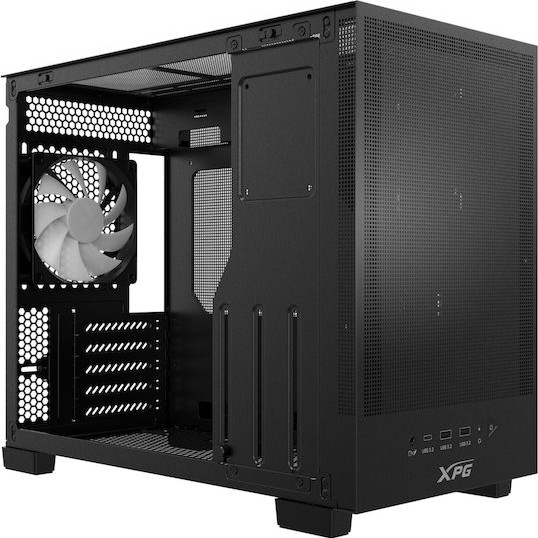 Adata Valor Mesh Nano Gaming Mini Tower Κουτί Υπολογιστή Μαύρο