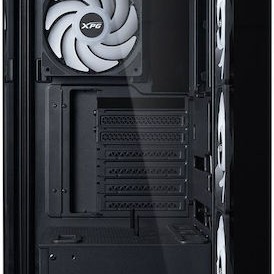 Adata Invader X Midi Tower Κουτί Υπολογιστή με Πλαϊνό Παράθυρο Μαύρο