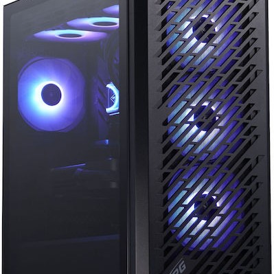 Adata XPG VALOR AIR PRO Midi Tower Κουτί Υπολογιστή με Πλαϊνό Παράθυρο και ARGB Φωτισμό Μαύρο