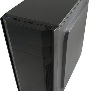 LC-Power 7036B Midi Tower Κουτί Υπολογιστή Μαύρο