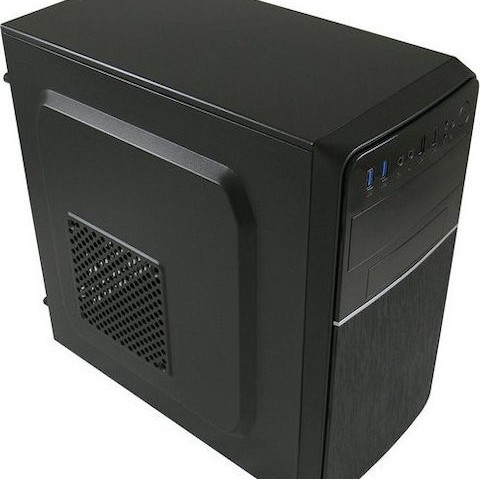 LC-Power 2015MB Micro Tower Κουτί Υπολογιστή Μαύρο