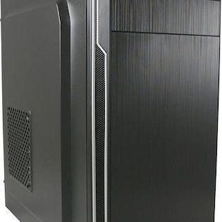 LC-Power 7038B Midi Tower Κουτί Υπολογιστή Μαύρο