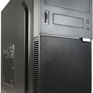 LC-Power 7041B Midi Tower Κουτί Υπολογιστή Μαύρο