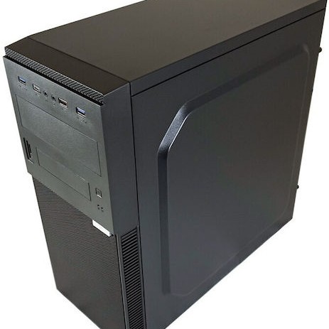 LC-Power 7041B Midi Tower Κουτί Υπολογιστή Μαύρο