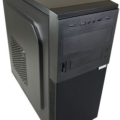 LC-Power 7041B Midi Tower Κουτί Υπολογιστή Μαύρο