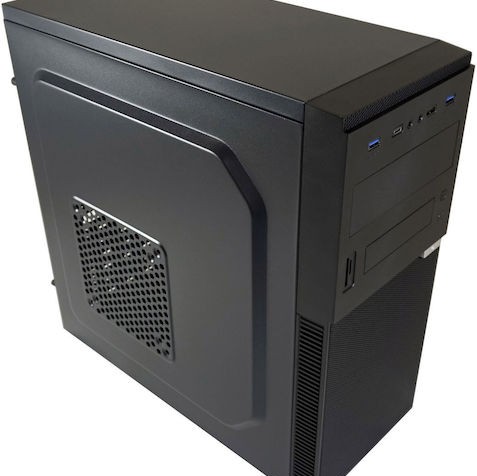 LC-Power 7041B Midi Tower Κουτί Υπολογιστή Μαύρο