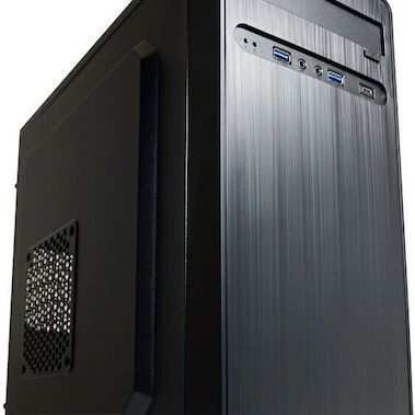 LC-Power 2017MB Micro Tower Κουτί Υπολογιστή Μαύρο