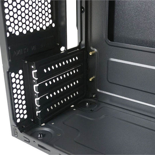 LC-Power 2017MB Micro Tower Κουτί Υπολογιστή Μαύρο