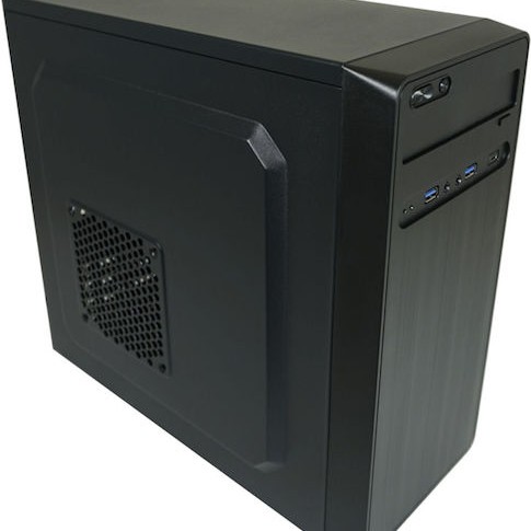 LC-Power 2017MB Micro Tower Κουτί Υπολογιστή Μαύρο