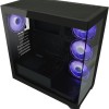 LC-Power Seamless_Pale_X Midi Tower Κουτί Υπολογιστή με Πλαϊνό Παράθυρο και RGB Φωτισμό Μαύρο
