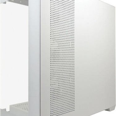 LC-Power Seamless_Pale_X Midi Tower Κουτί Υπολογιστή με Πλαϊνό Παράθυρο και RGB Φωτισμό Λευκό