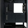 LC-Power Gaming Wanderer X Midi Tower Κουτί Υπολογιστή με Πλαϊνό Παράθυρο και RGB Φωτισμό Μαύρο