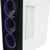 LC-Power 805BW Holo-1_X Gaming Midi Tower Κουτί Υπολογιστή με Πλαϊνό Παράθυρο Λευκό