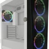 LC-Power 805BW Holo-1_X Gaming Midi Tower Κουτί Υπολογιστή με Πλαϊνό Παράθυρο Λευκό