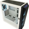 LC-Power 805BW Holo-1_X Gaming Midi Tower Κουτί Υπολογιστή με Πλαϊνό Παράθυρο Λευκό